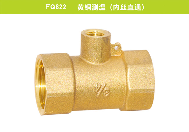 FQ822   黄铜测温（内丝直通）